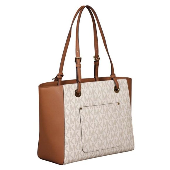 Michael Kors Medium Walsh Multifunction Tote in Vanilla - Picture 2 of 2